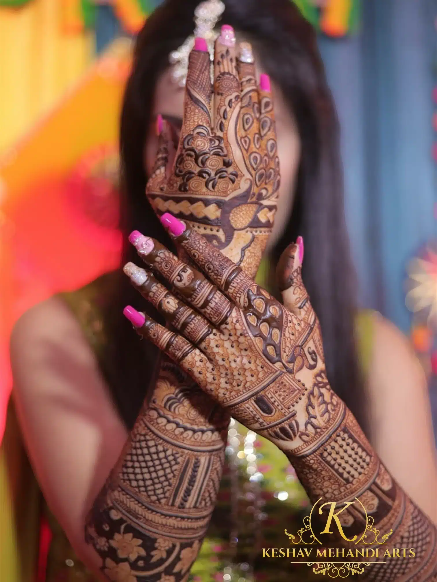 Bridal Mehandi Designs for Back Hand
