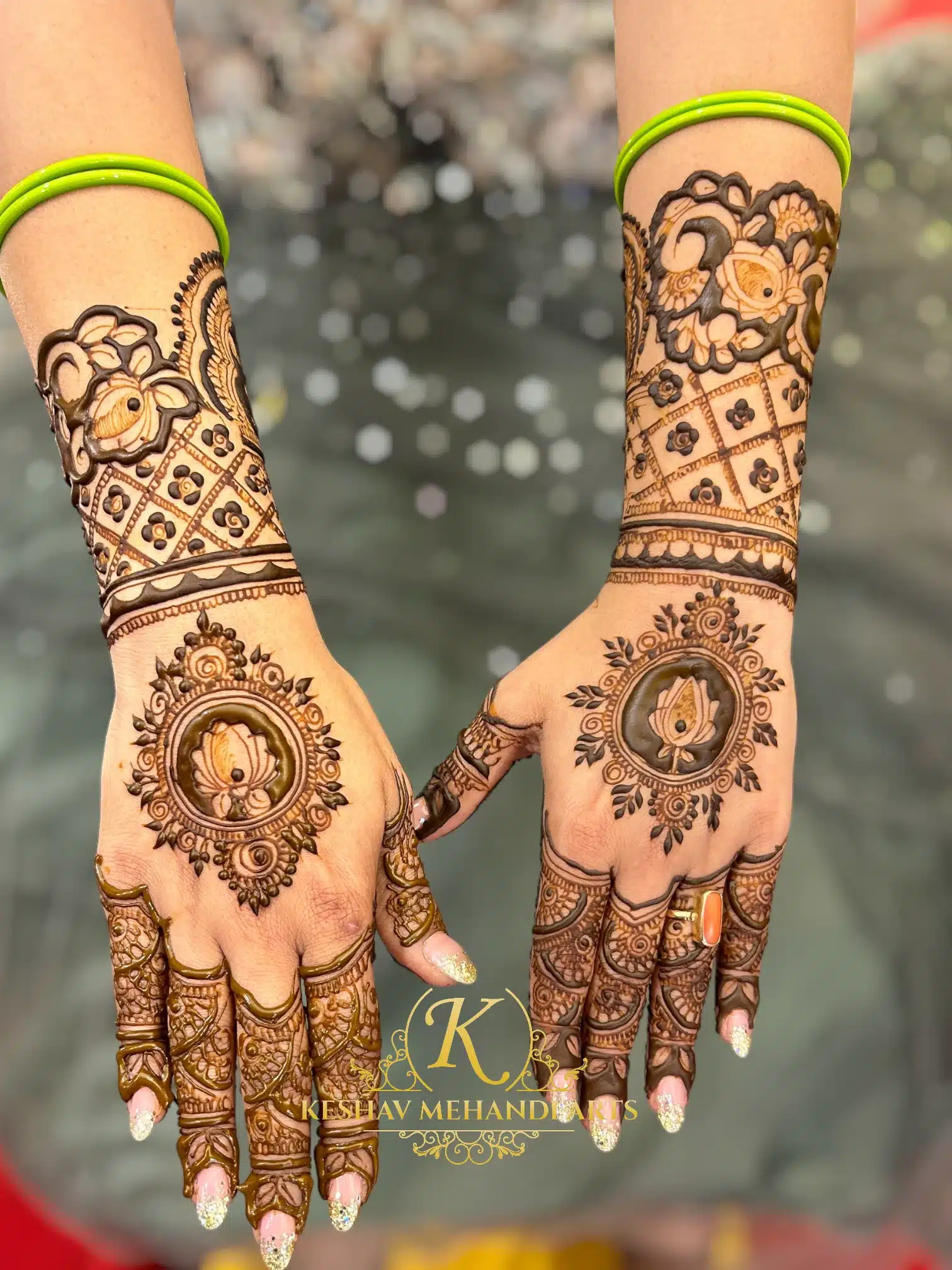 Mehandi Designs For Back Hand