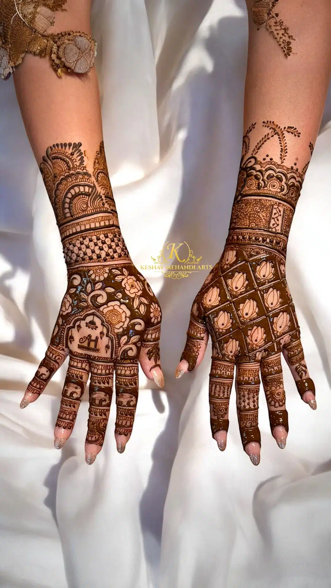 Mehandi Designs For Back Hand