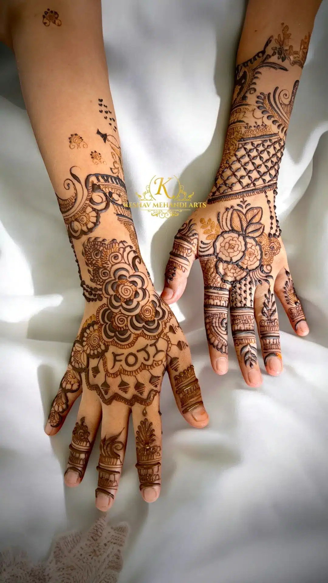 Mehandi Designs For Back Hand