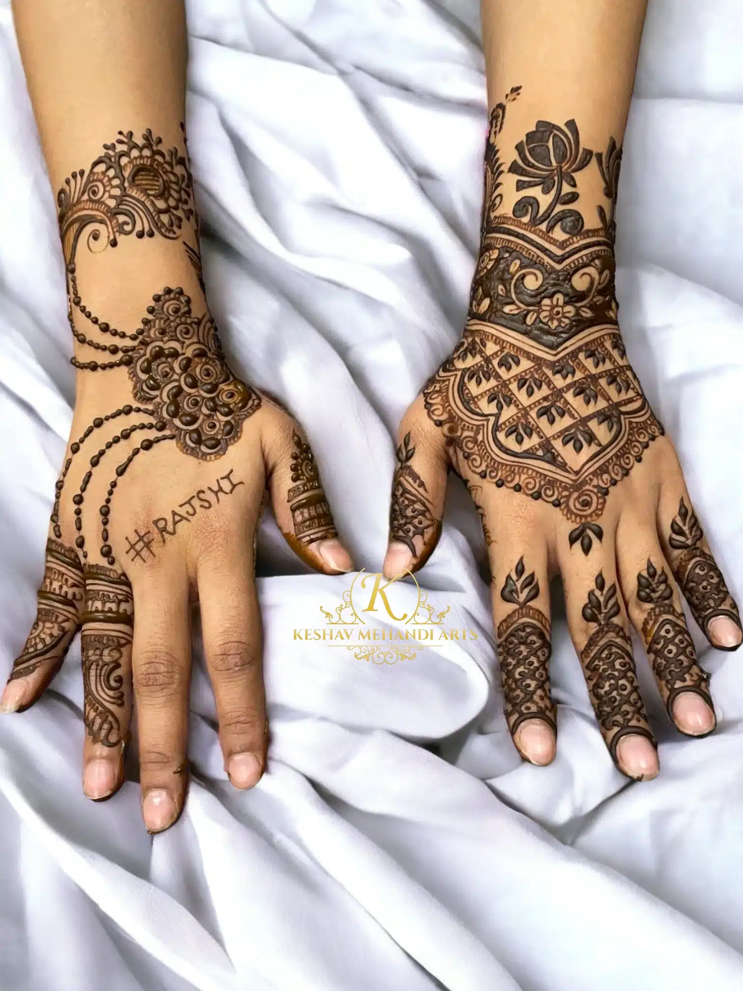 Mehandi Designs For Back Hand