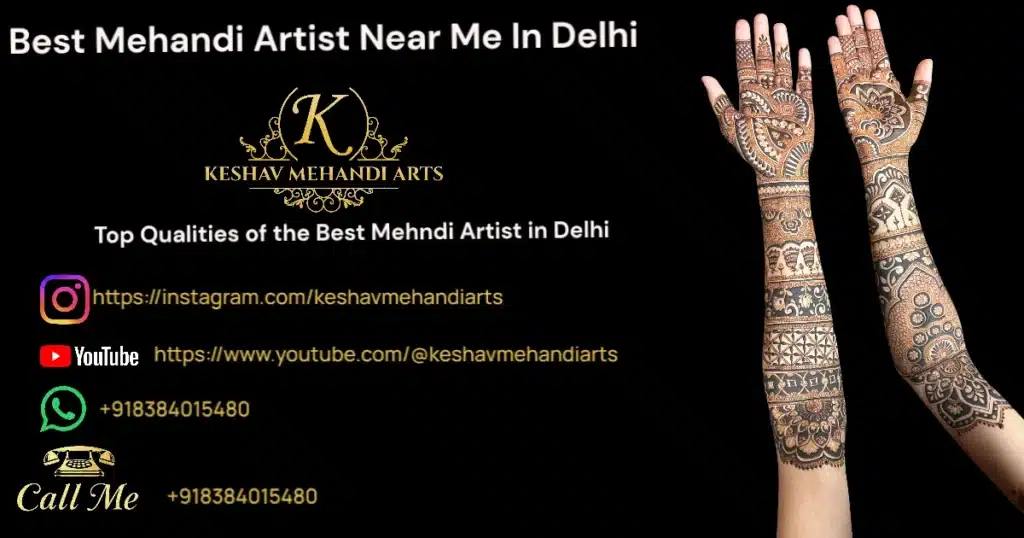 Best Mehandi Artist Near Me In Delhi